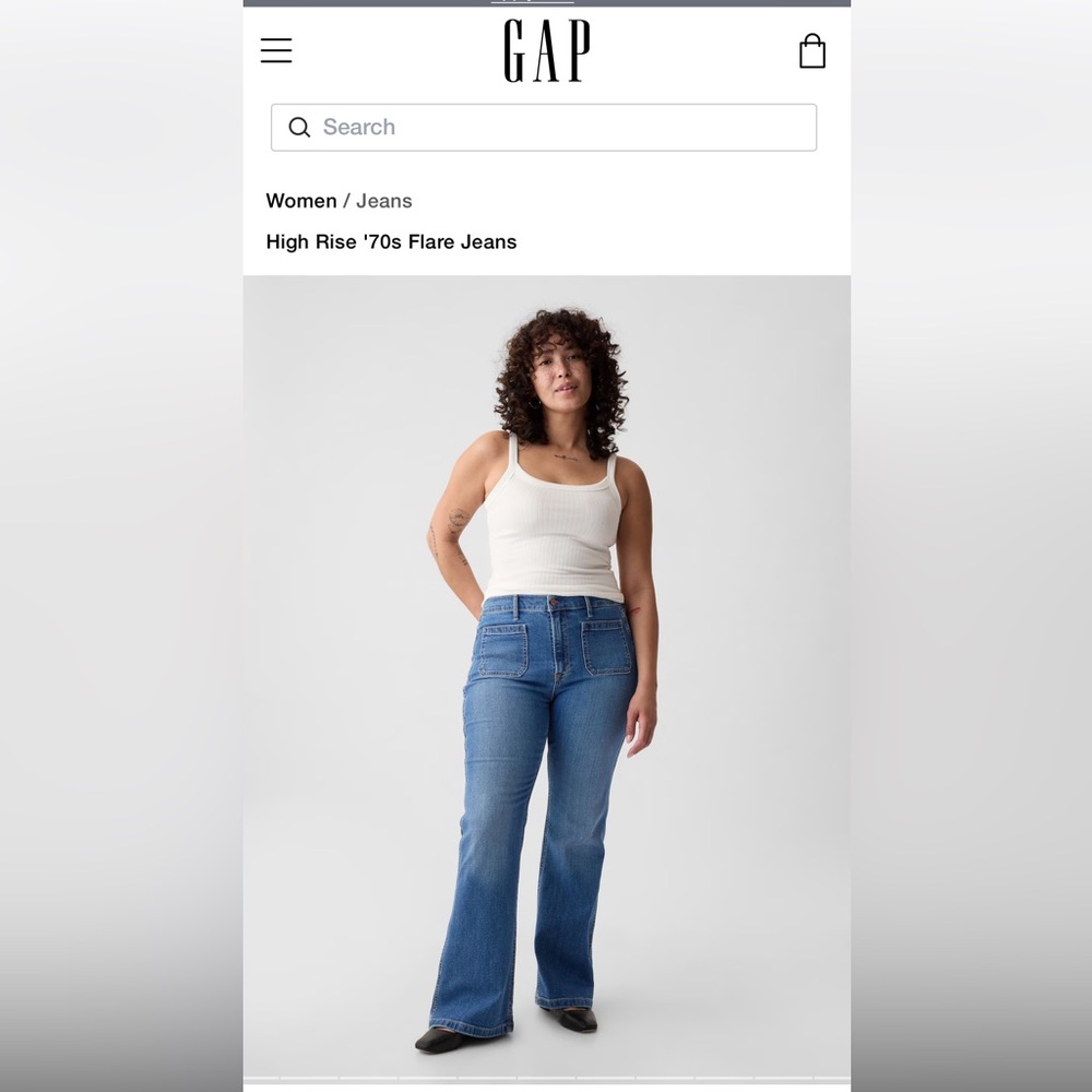 GAP Women’s jeans Flare long